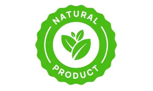 All natural formula badge